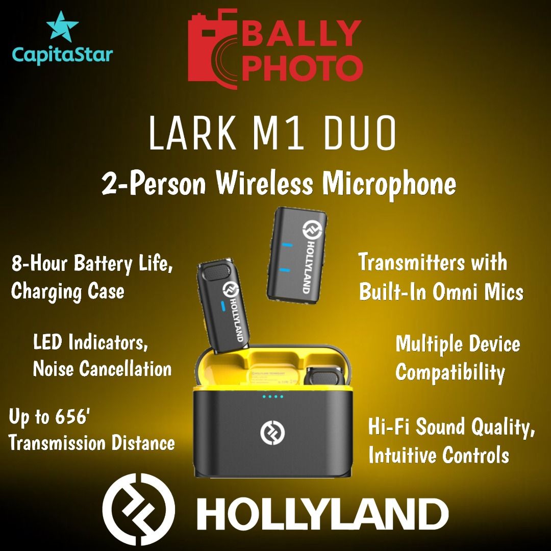 Hollyland Lark M1 Duo 2-person (with charging case)