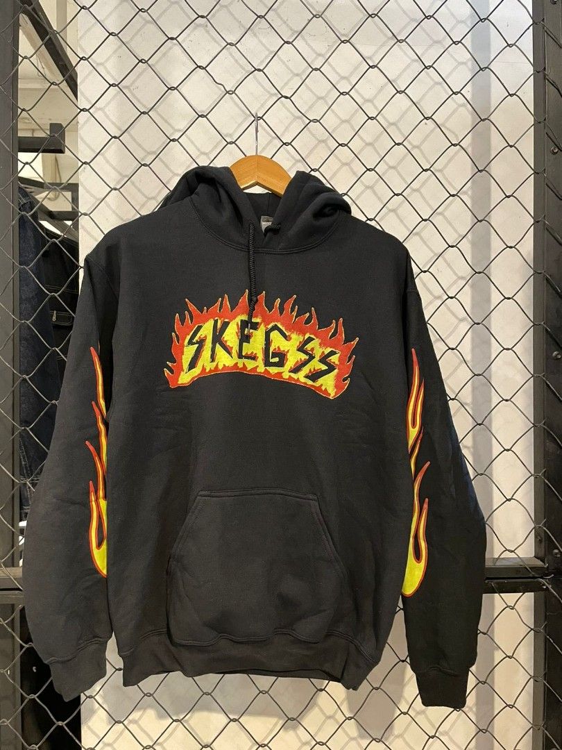 Skegss hot sale flame hoodie