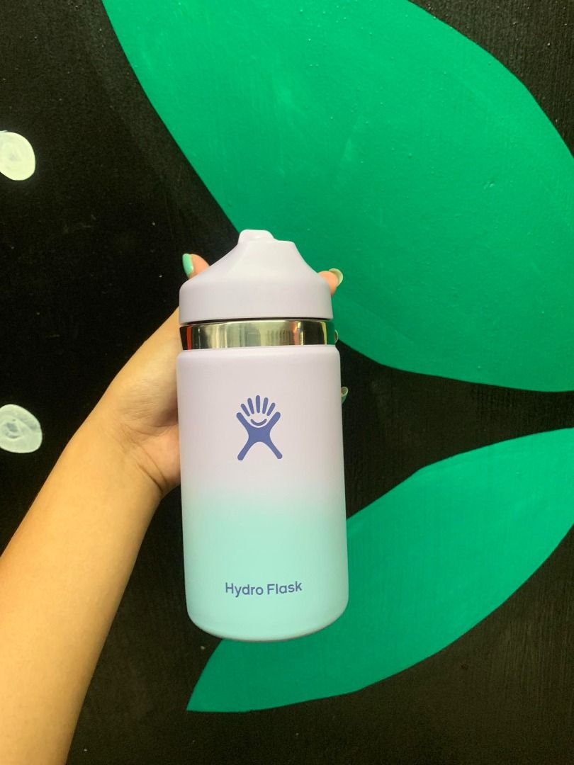Hydro Flask 12 oz Kids Wide Straw Lid With Boot Water Bottle