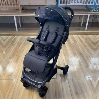 [iDS] Convenient Lightweight Baby Stroller, Reclining Travel Stroller for Airplane with One-Hand Fold, EVA Wheels, Cabin