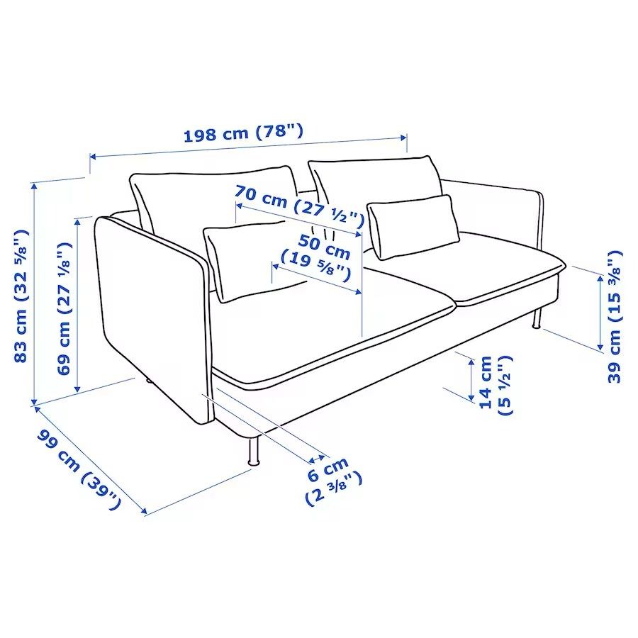 3 Seater Sofa Bed Furniture