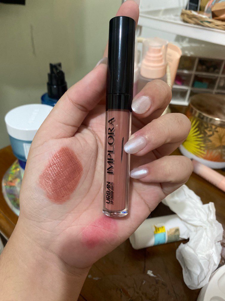 implora urban lip cream matte shade 7 truffle mauve Kesehatan