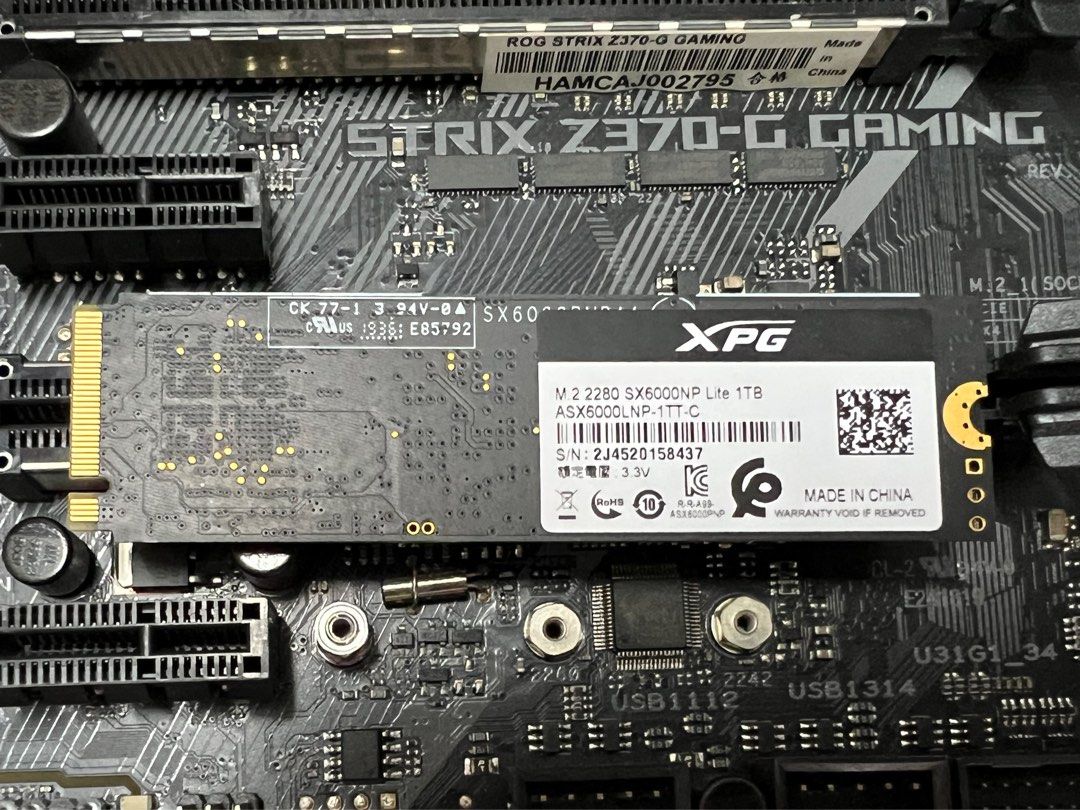 Intel i7-8700K + ASUS ROG Strix Z370G Gaming + Corsair DDR4 64GB +