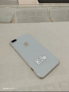 iPhone 8+ 64Gb Putih Smartfren Only Fullset Fungsi Aman - Handphone -  906652456