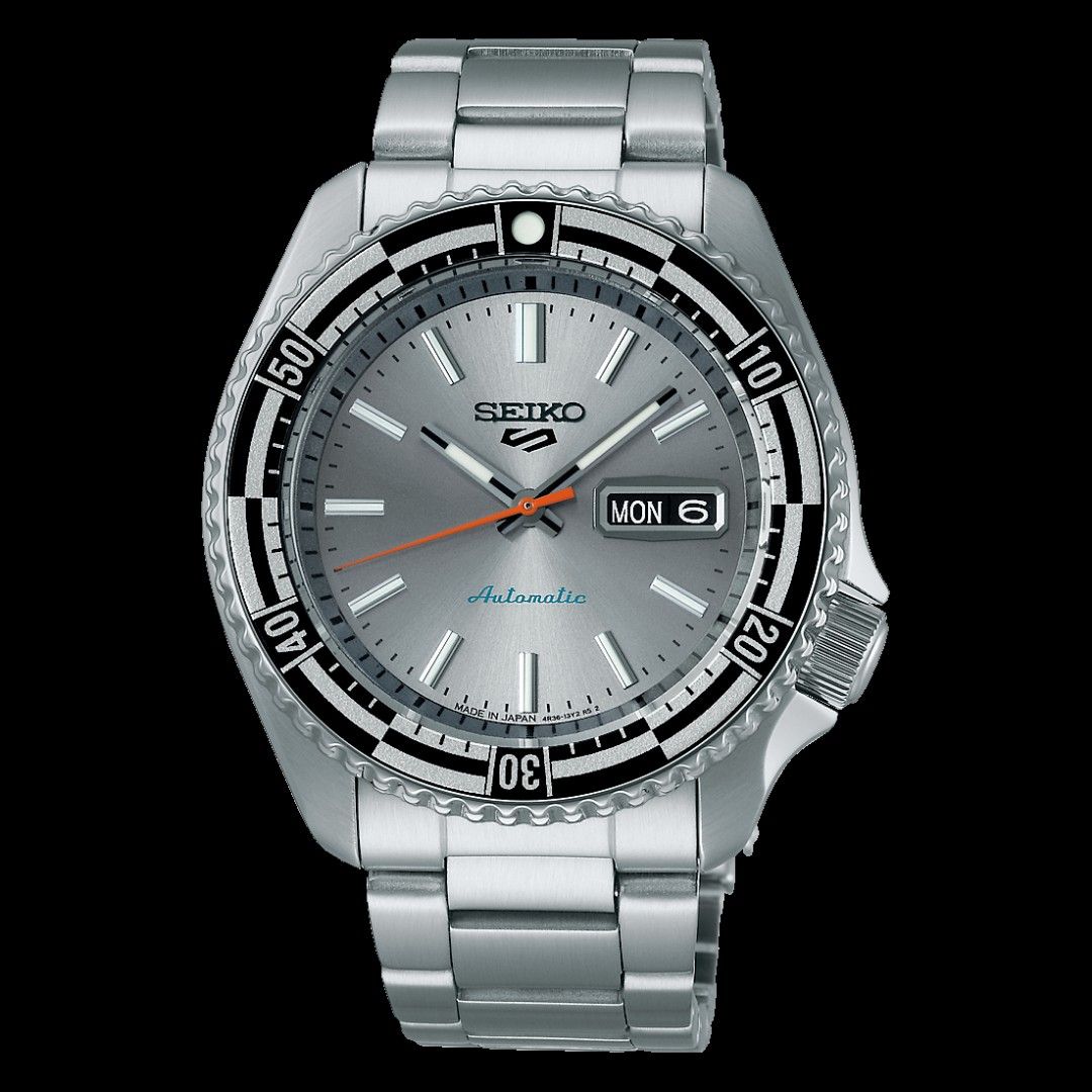 JDM Kanji Day Wheel Brand New Seiko 5 Sports Automatic 55th Anniversary SBSA217 SRPK09 SBSA219 SRPK11 SBSA221 SRPK13