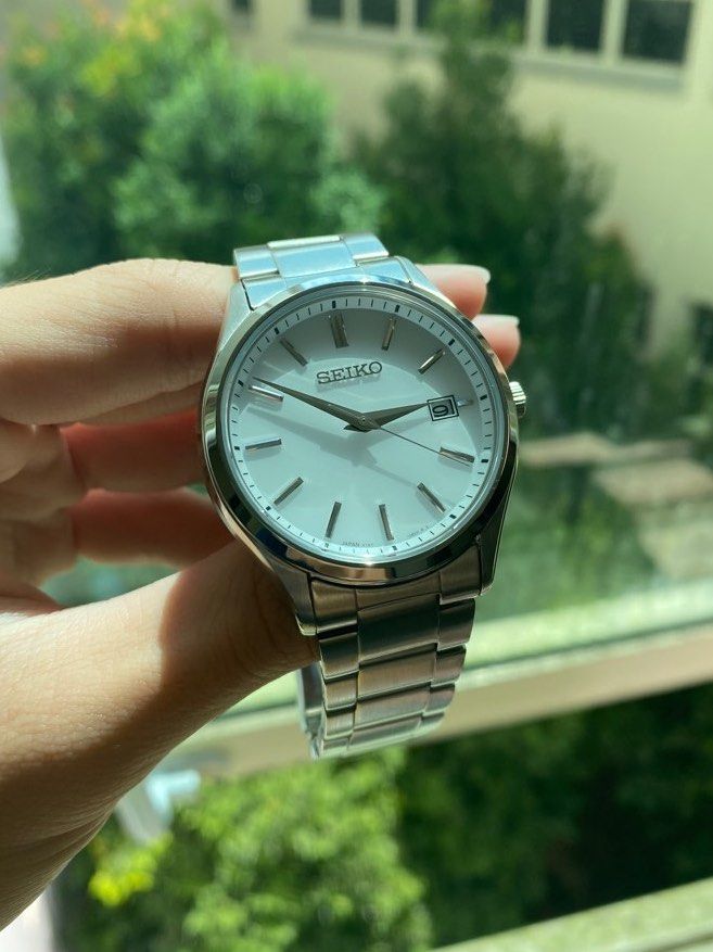 JDM Seiko solar quartz watch SPBX143 with sapphire crystal Luxury
