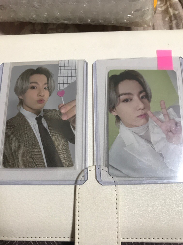 Jungkook D6 and D9 Dday Calendar photocards, Hobbies & Toys