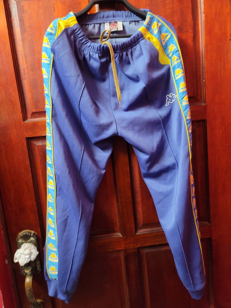 Kappa side tape jogger pants Men s Fashion Bottoms Joggers on Carousell