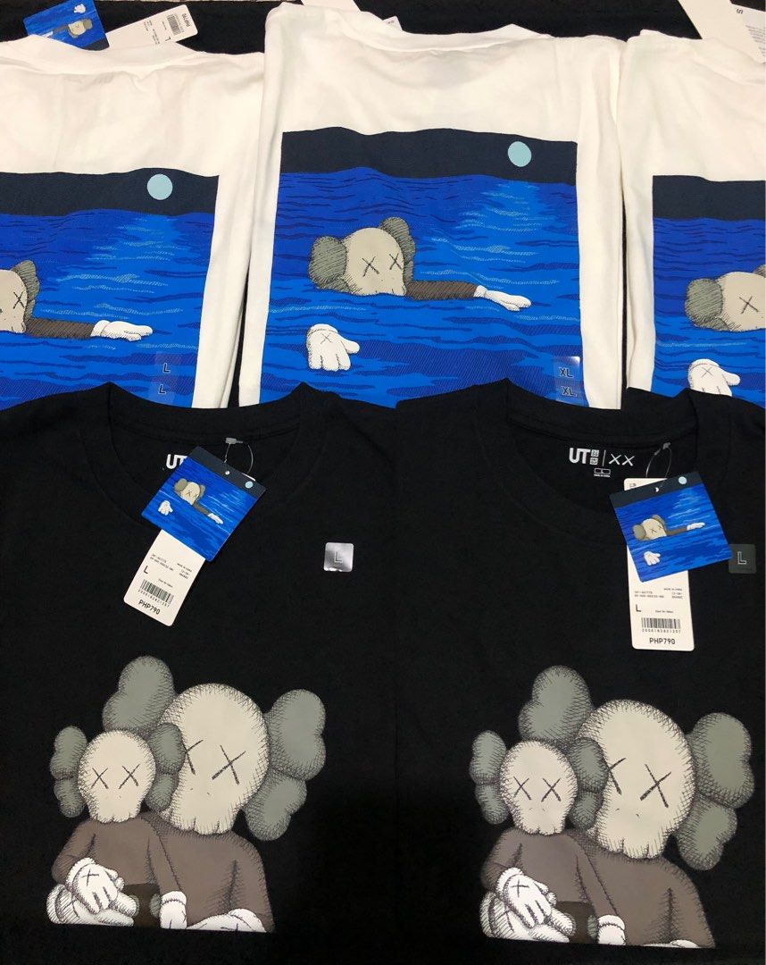 T-shirt KAWS X Uniqlo Companion - Blanc, Taille S, édition été 2019, Neuf Avec étiquettes