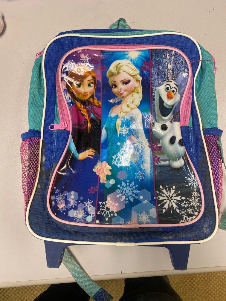 Kindergarten Elsa bag used for sale Hobbies Toys Stationery