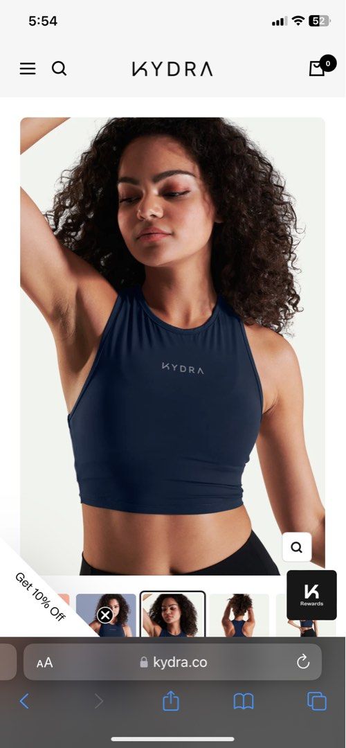 Kydra sport bra, Women's Fashion, Activewear on Carousell