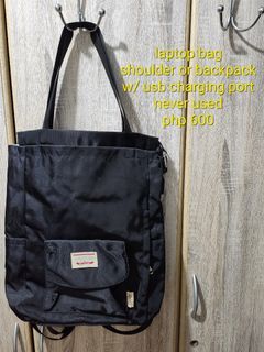Laptop shoulder/strap bag