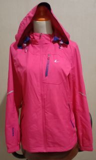 lECAF Jacket wind breaker/running pink like new, no minus