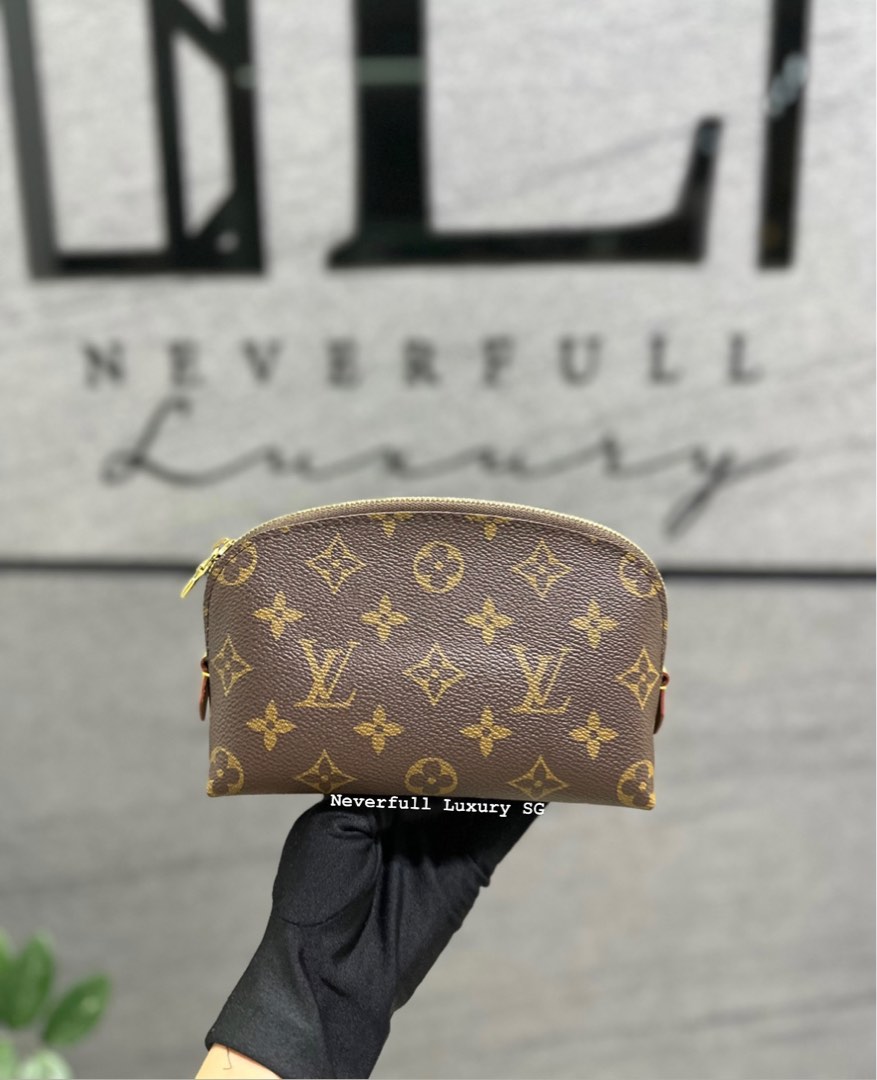 Louis Vuitton Cosmetic Pouch PM Monogram, Luxury, Bags & Wallets on  Carousell