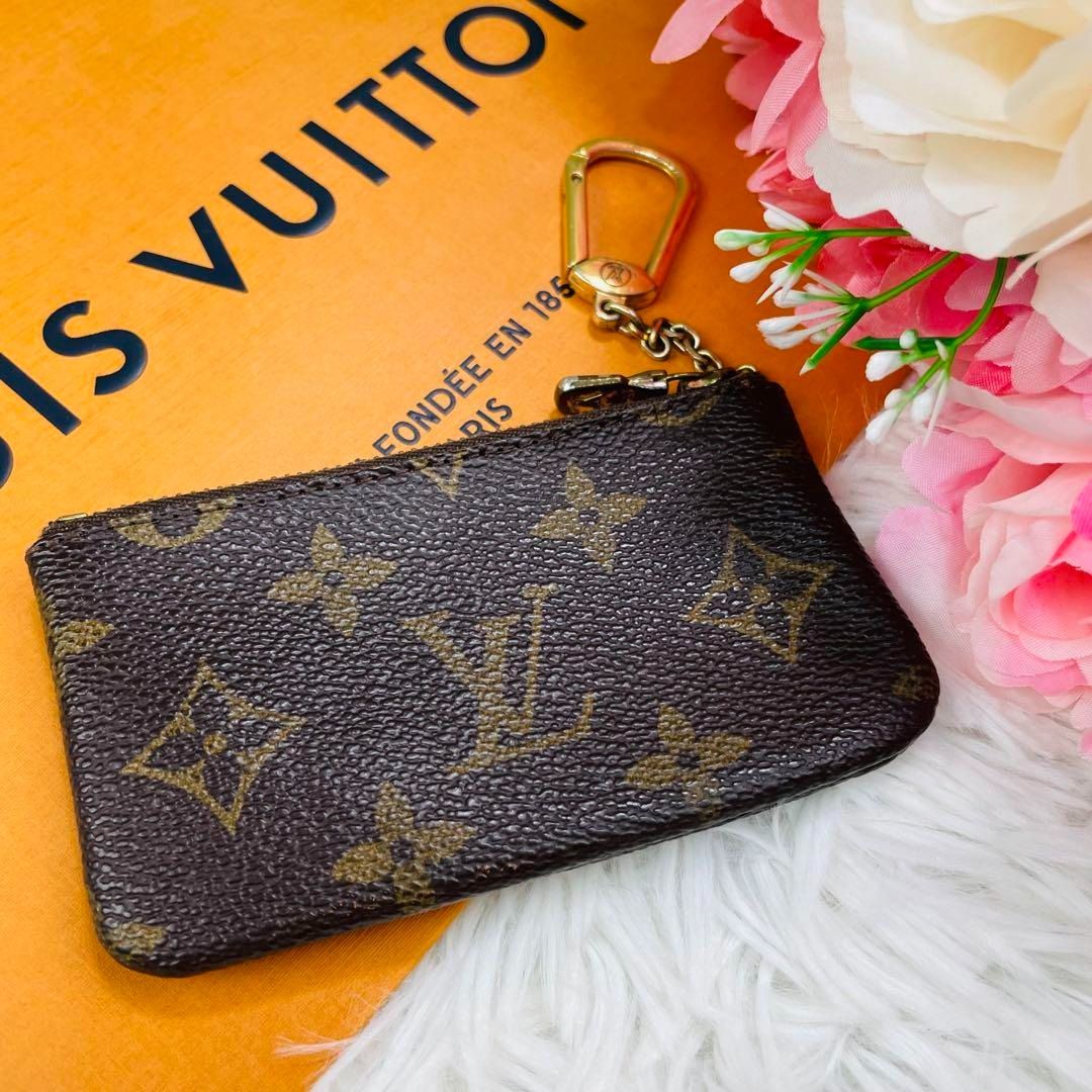 LOUIS VUITTON Louis Vuitton M62650 Card Key Case Pochette Cle
