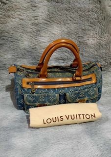 Louis Vuitton X Kim Jones Indigo Monogram Denim Regular Fit Jeans