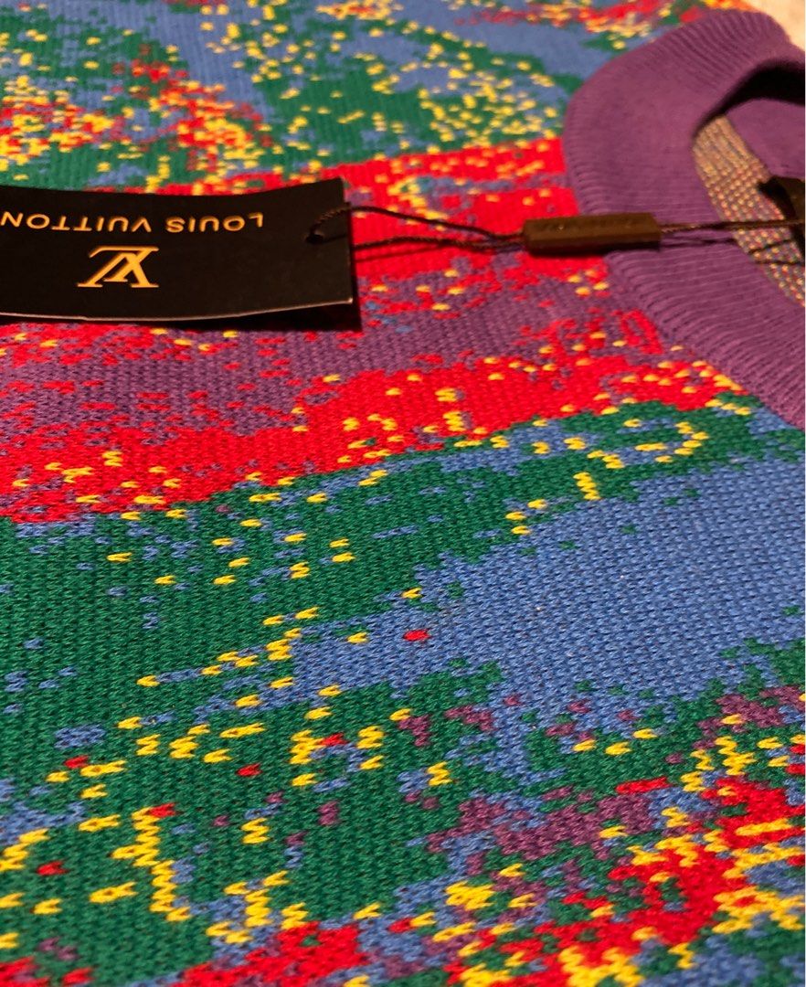 louis vuitton multicolor sweater