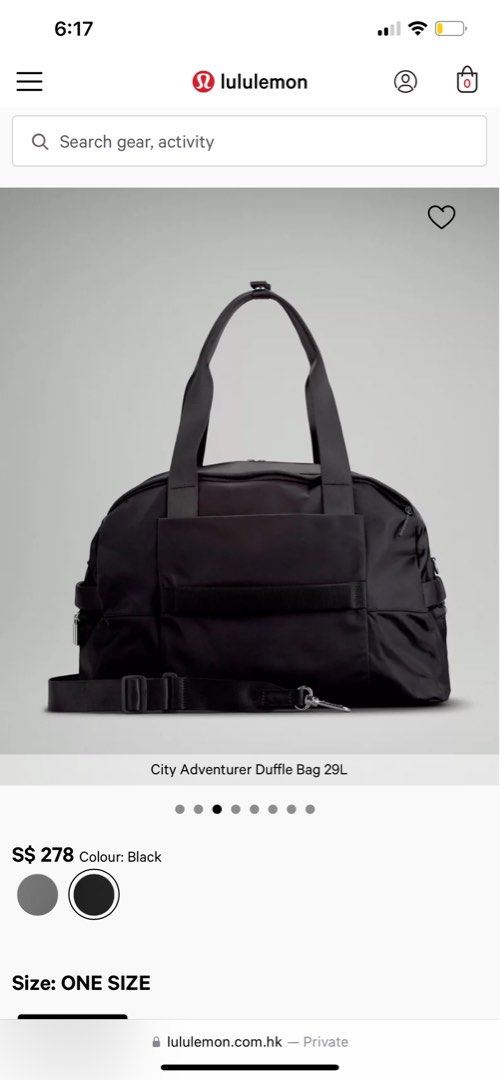 Weekender bag lululemon outlet