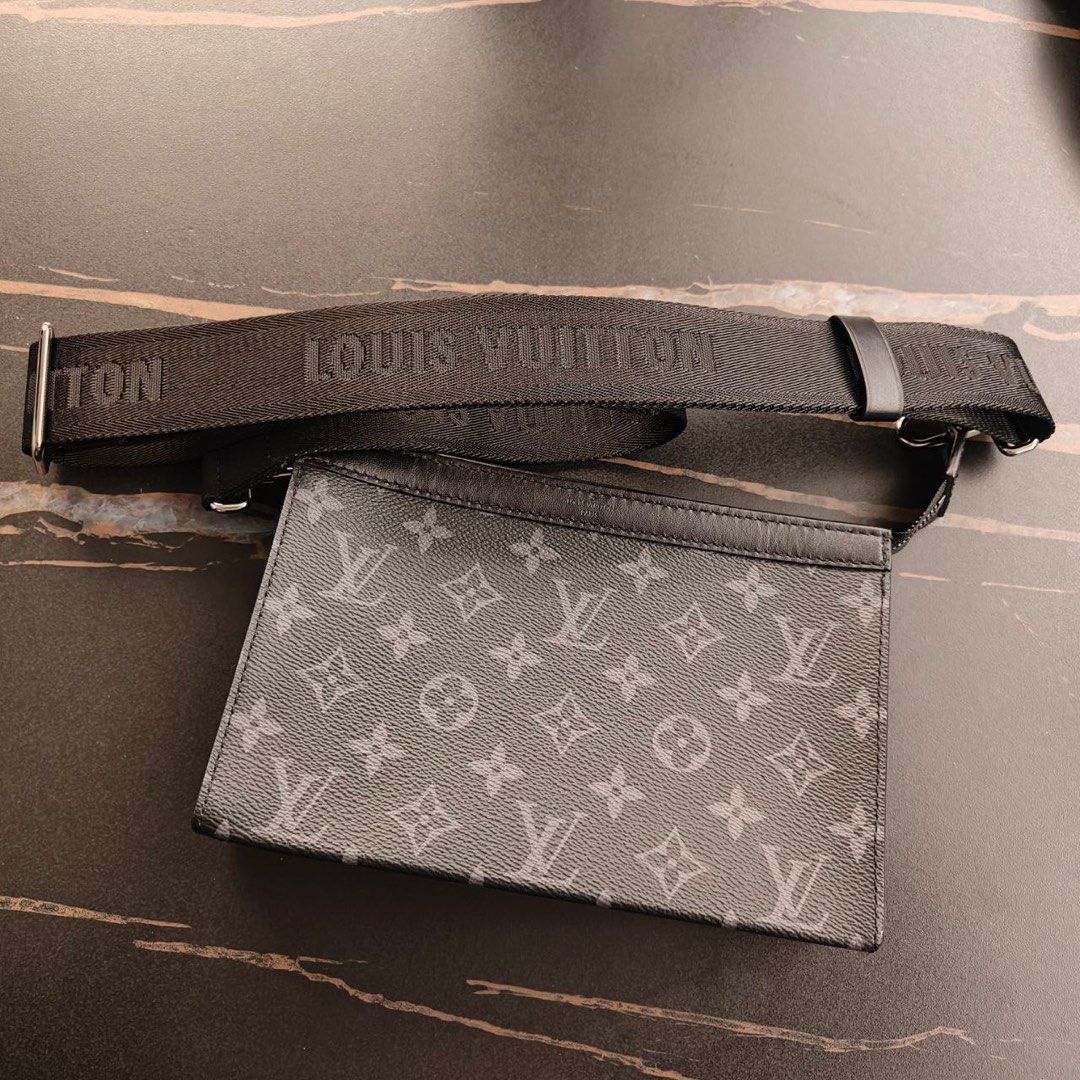 LV Louis Vuitton monogram eclipse card holder, Luxury, Bags & Wallets on  Carousell