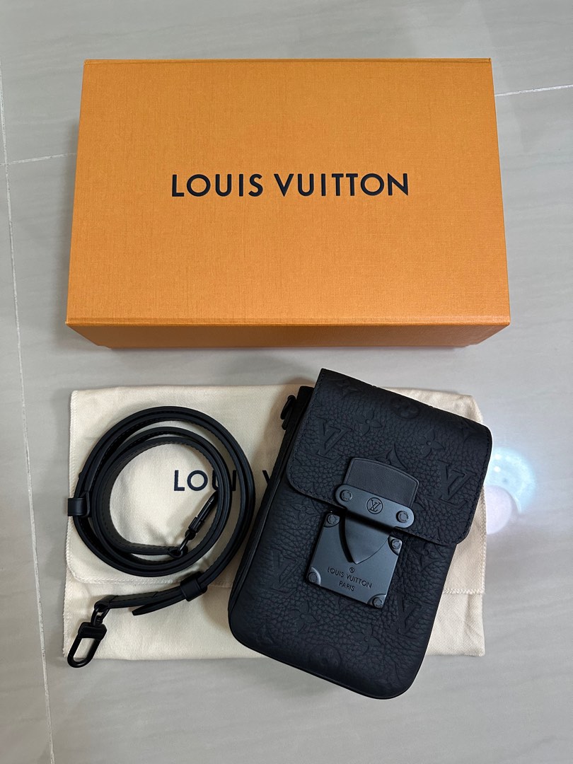 Louis Vuitton S-Lock Vertical Wearable Wallet M82568 Racing Blue