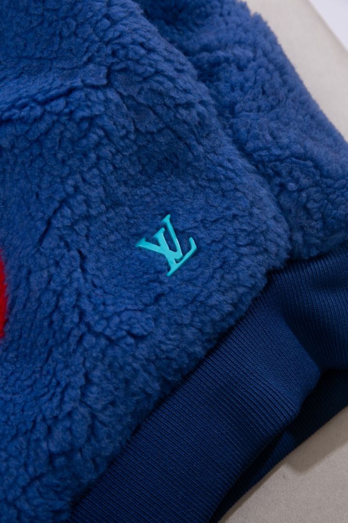 Louis Vuitton LV x YK Faces Zipped Fleece Blouson