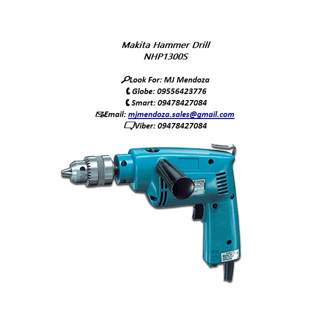 Makita Hammer Drill NHP1300S Commercial Industrial Industrial
