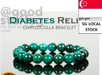 Malachite Chrysocolla Bracelets Natural Stone Beaded Bracelet For