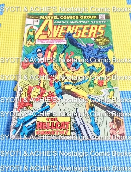 Marvel Comics The Avengers Issue No. 144 (Category: Comics & Manga) located in Bacoor. Submitted by syotiachiesnostalgiccollection (Listing ID 1253518715, Image 1). Description: 💙💛💙 For AUCTION SALE ❗️❗️❗️ Open 4 BIDDING ❗️❗️❗️ ✨✨✨VINTAGE / CLASSIC Comic Books 📘📘📘📘📘 Marvel Comics Avengers Issue No. 144 Publish Date: Jan 31, 1976 Items in GOOD/ FAIR Condition* Please MANAGE your Expectations Yellowing of pages common Issue due to age ( 45 