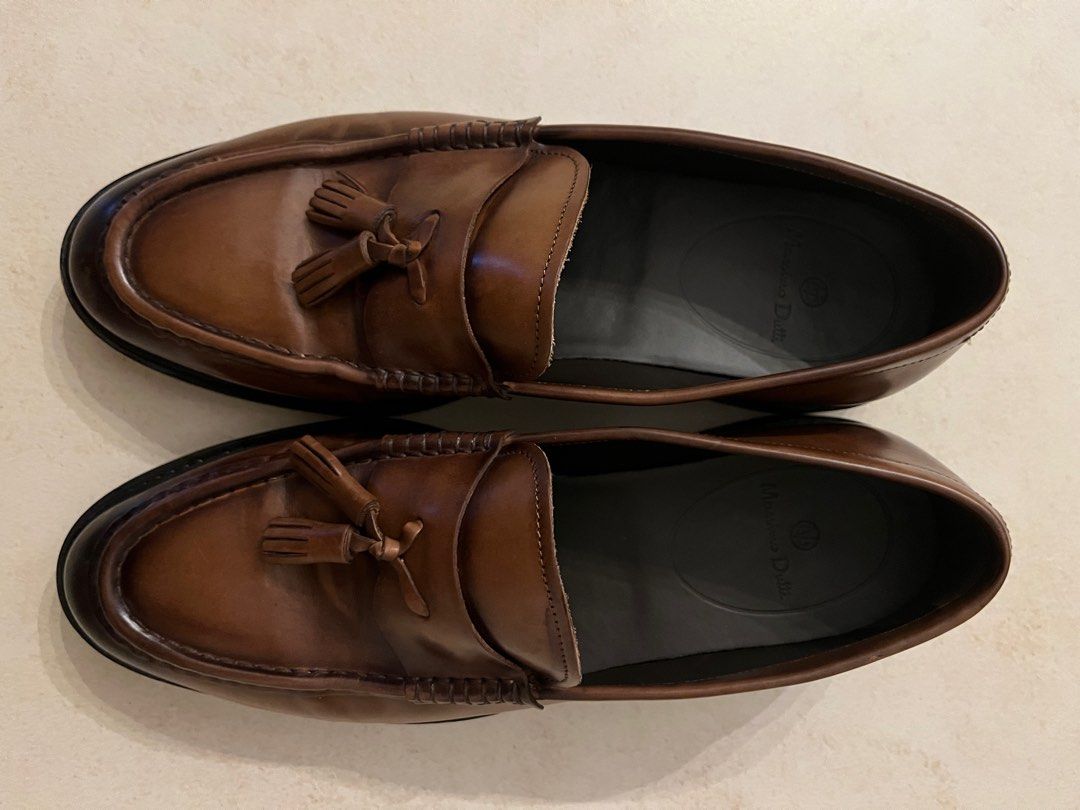 Massimo dutti top tassel loafers