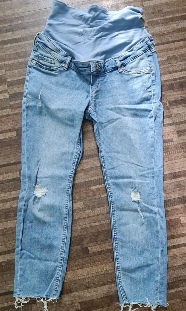 Maternity skinny ankle jeans cheap