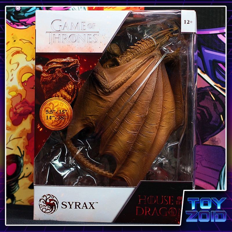 McFarlane House of the Dragon Wave 1 Syrax Statue Game Of Thrones ...