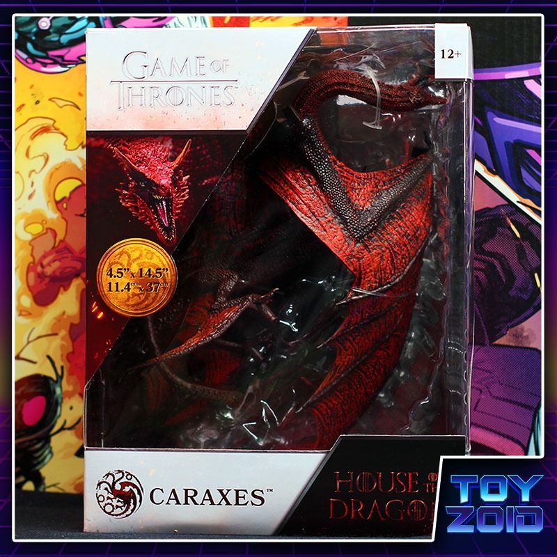  McFarlane Toys - House of The Dragon Wave 1 - Caraxes 8 inch :  Toys & Games