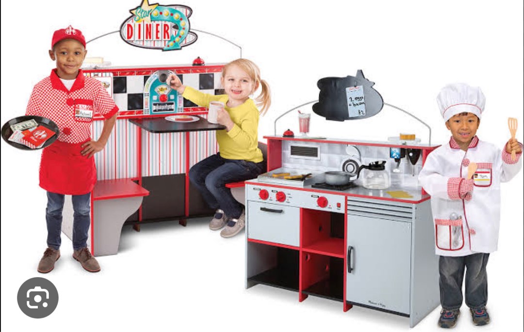 Melissa and Doug Diner, Hobbies & Toys, Toys & Games on Carousell