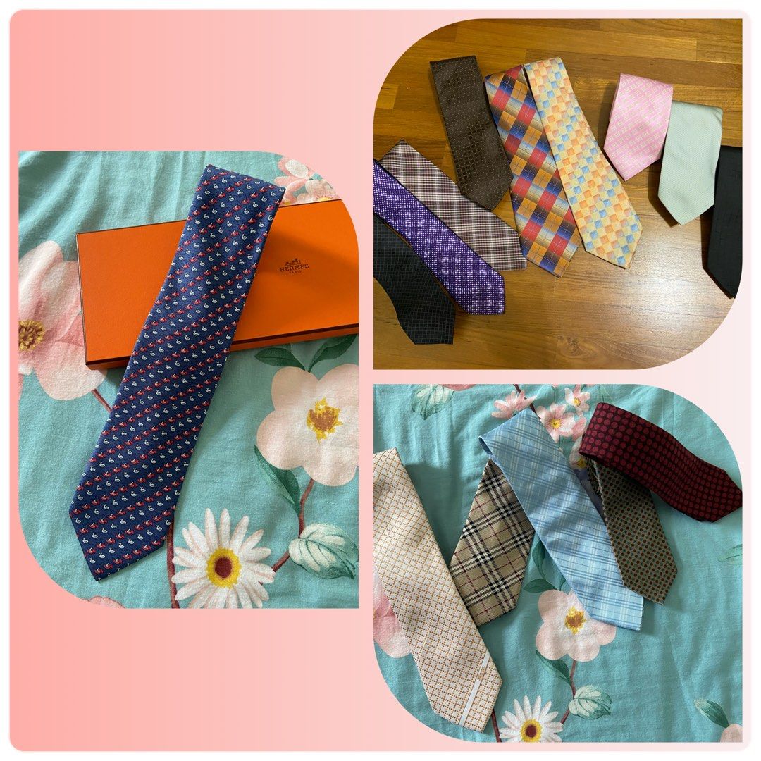 Burberry hot sale mens ties