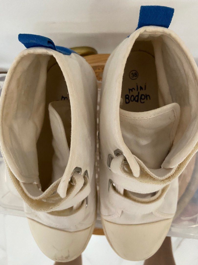 Mini Boden canvas boys sneakers UK38 Babies Kids Babies Kids