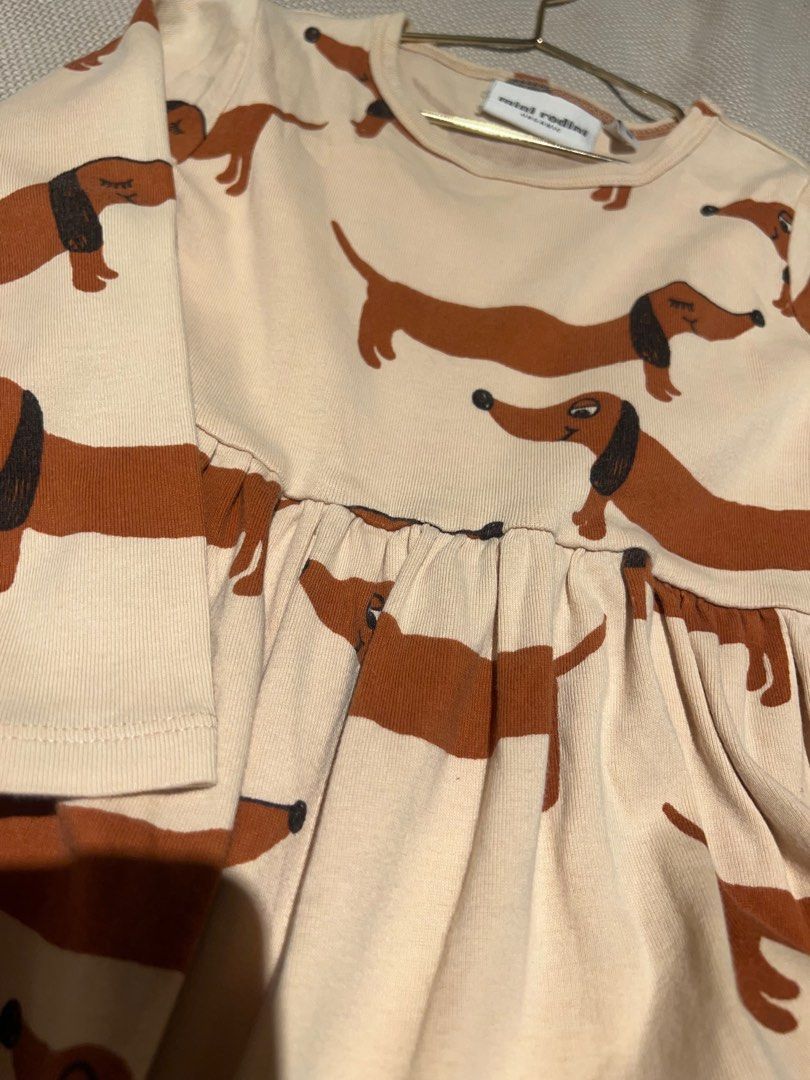 knee length dresses for ladies Mini Rodini Squirrel Dress