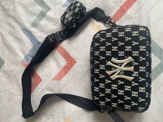 Mlb-jacquard Mini Rectangular Cross-Bag