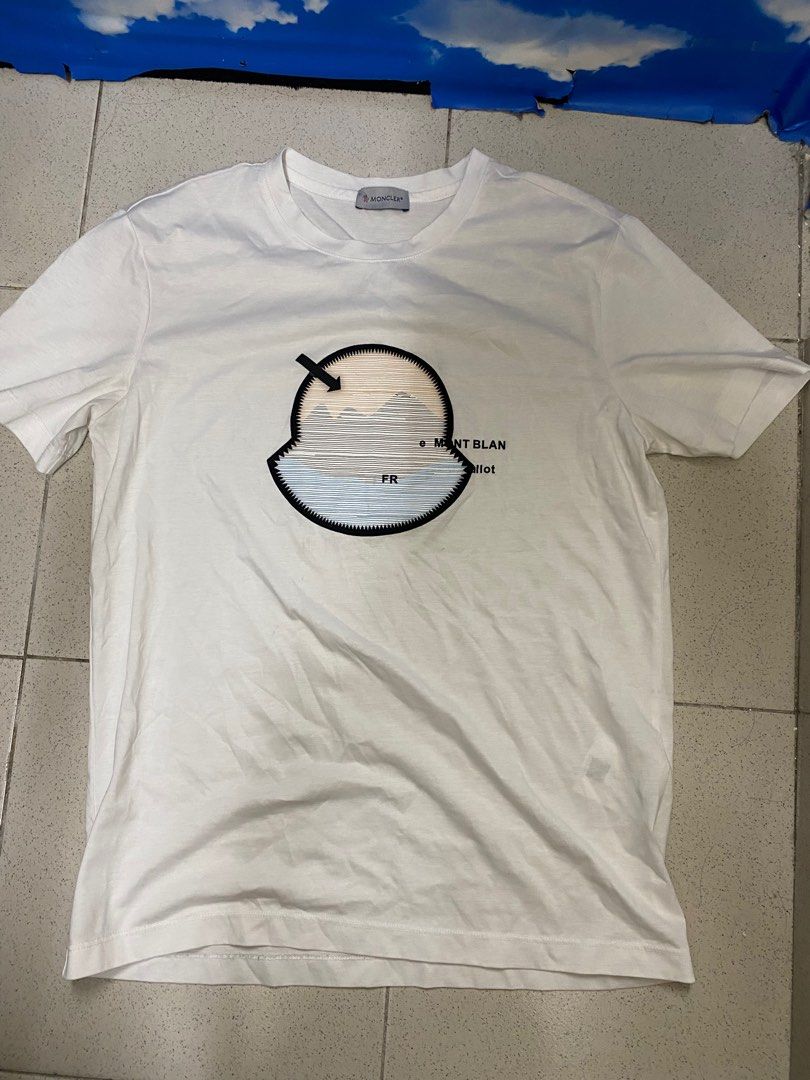 Moncler tee medium T shirt Carousell