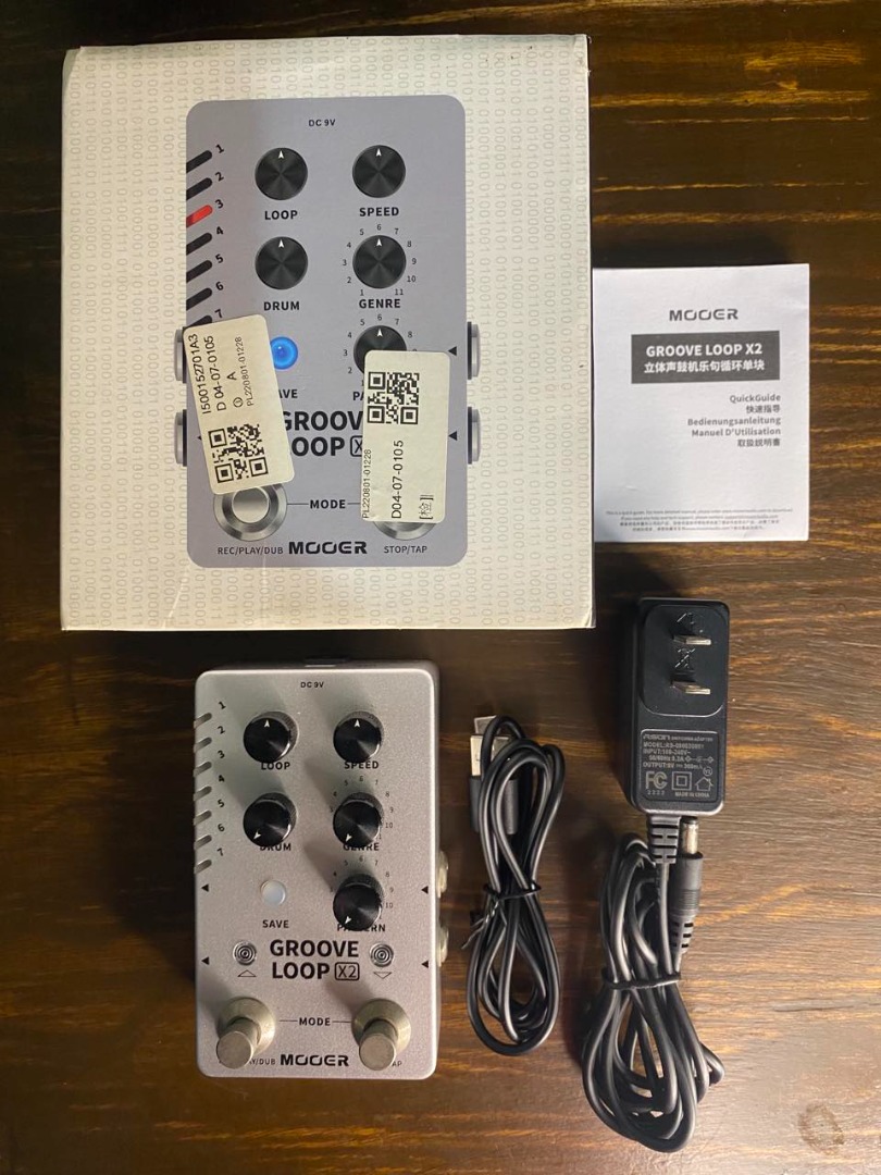 MOOER Groove Loop X2, Hobbies & Toys, Music & Media, Musical ...