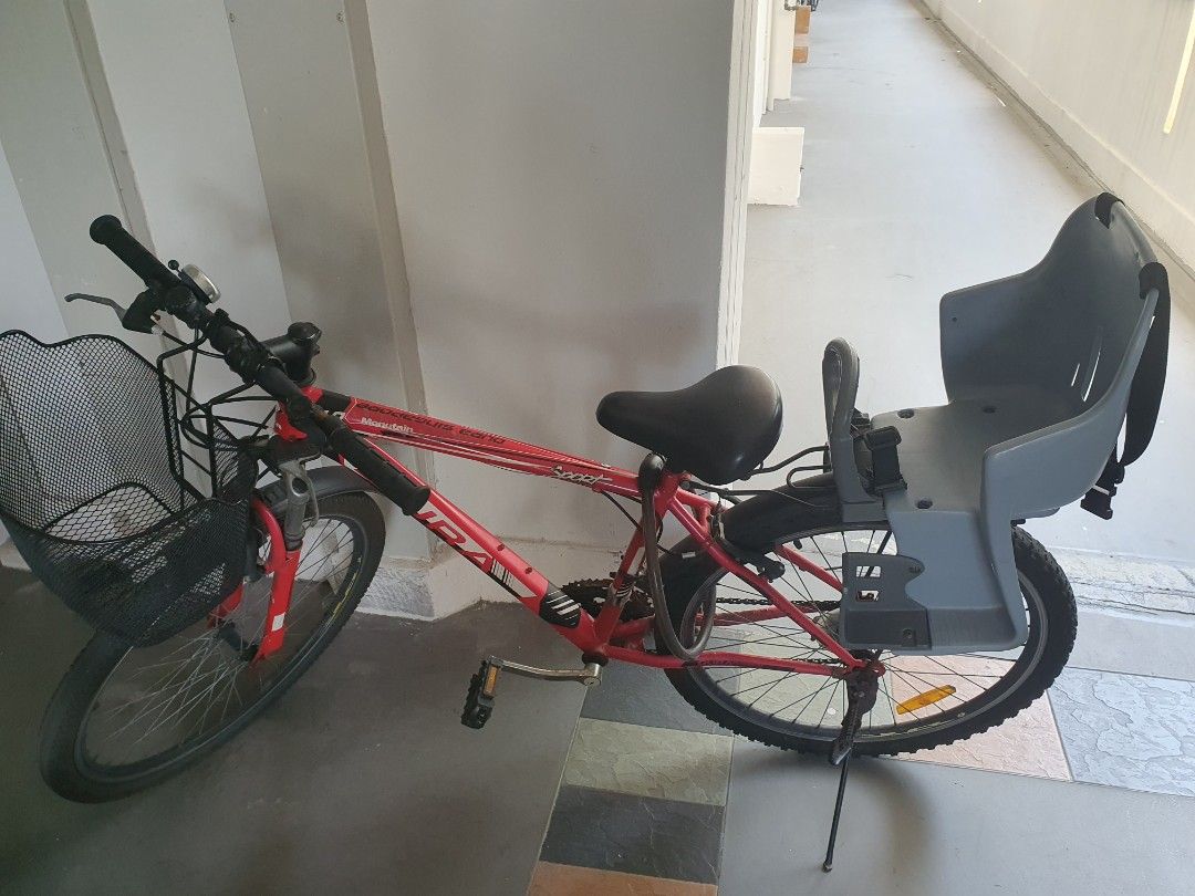 Bike with baby seat for sale store