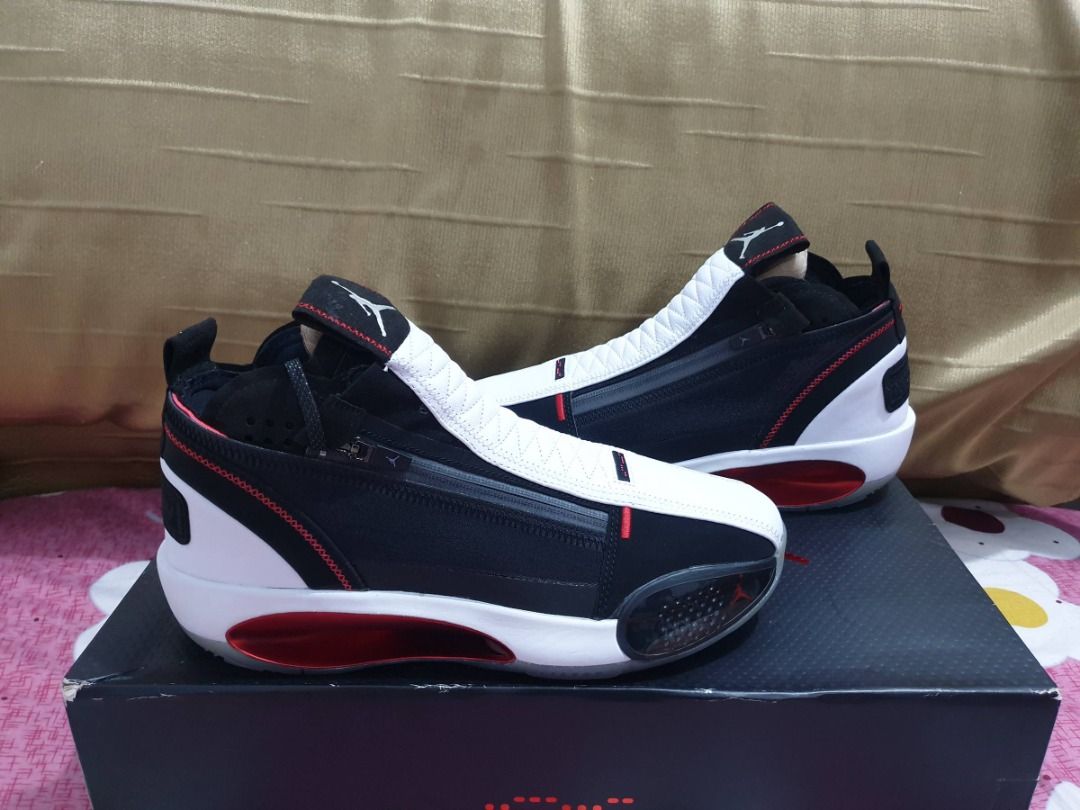 年終限時特價【my鞋】全新Jordan 34 SE AJ 34 皮革限量版US10, 他的