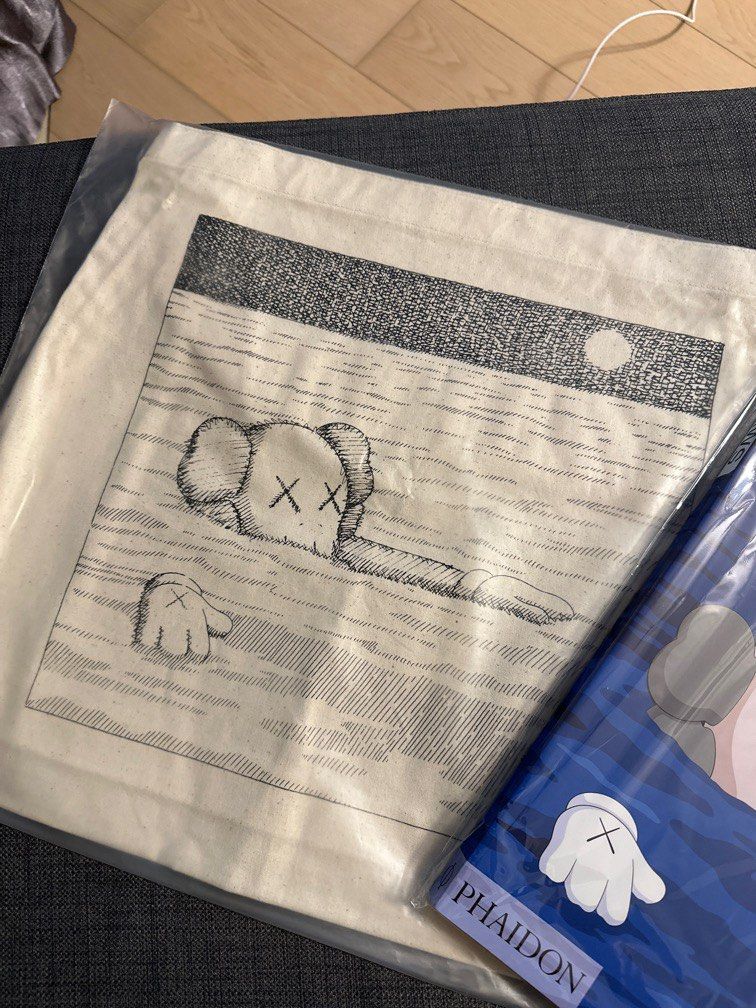NEW] 2套現貨Uniqlo KAWS art book & bag 書+袋limited edition(2 sets 