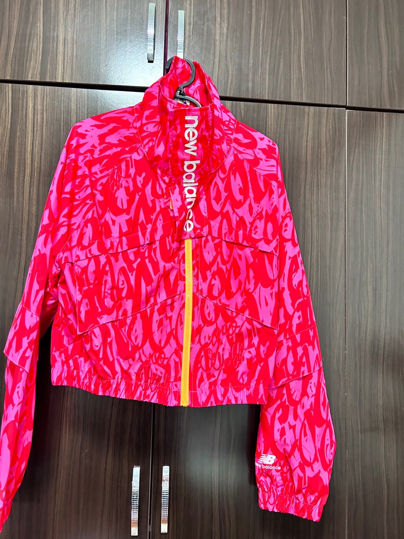 Red jacket top from pink