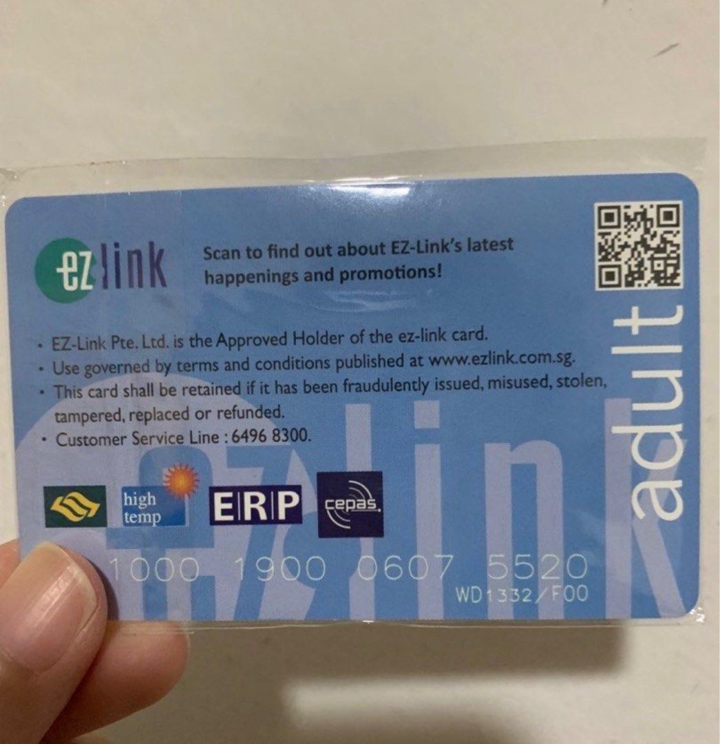 New Ezlink card (no stored value), Video Gaming, Gaming Accessories