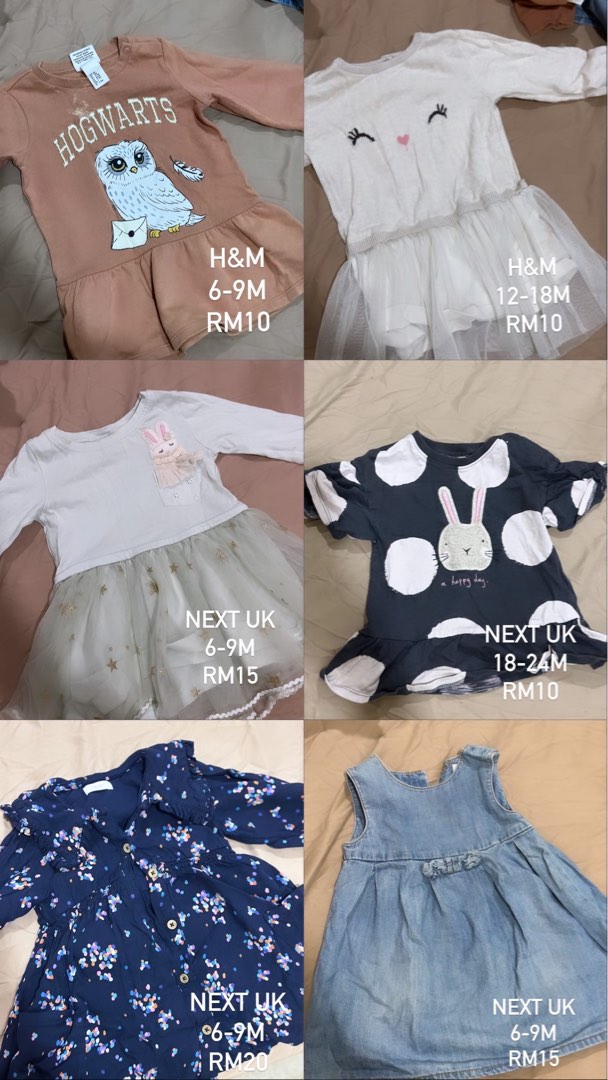 H and m baby uk top