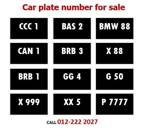 Car plate cheap for sale