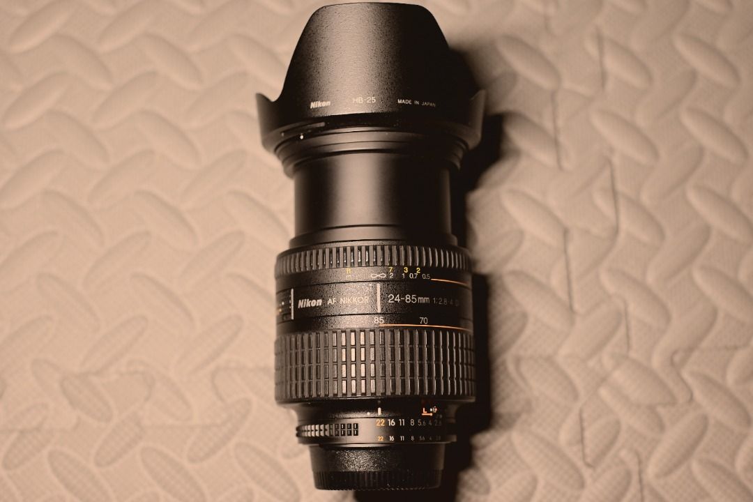Nikon AF Zoom-Nikkor 24-85mm f2.8-4 IF, 攝影器材, 鏡頭及裝備