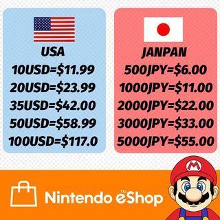 Nintendo japan eshop sale discount