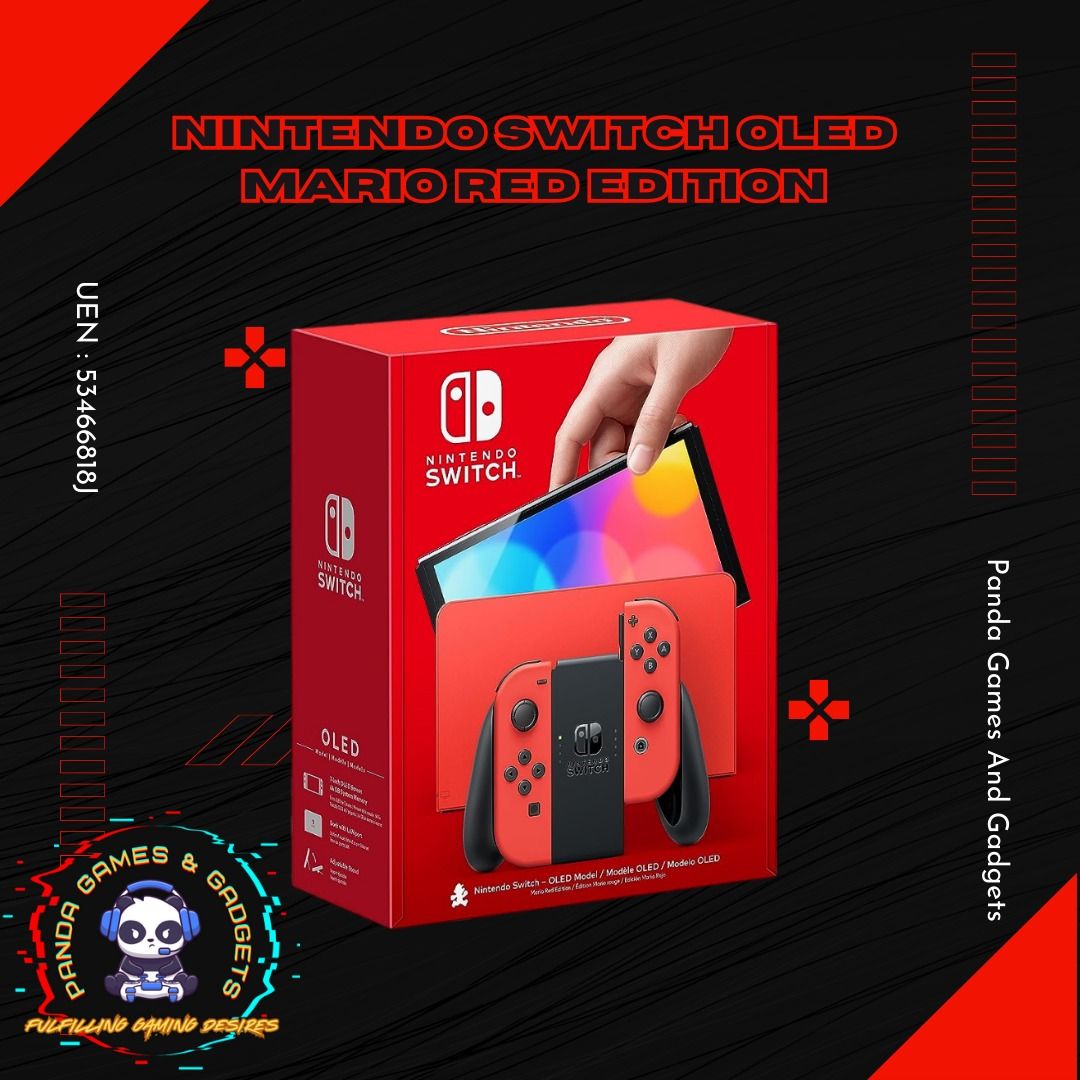 Nintendo Switch OLED (Mario Red Edition)