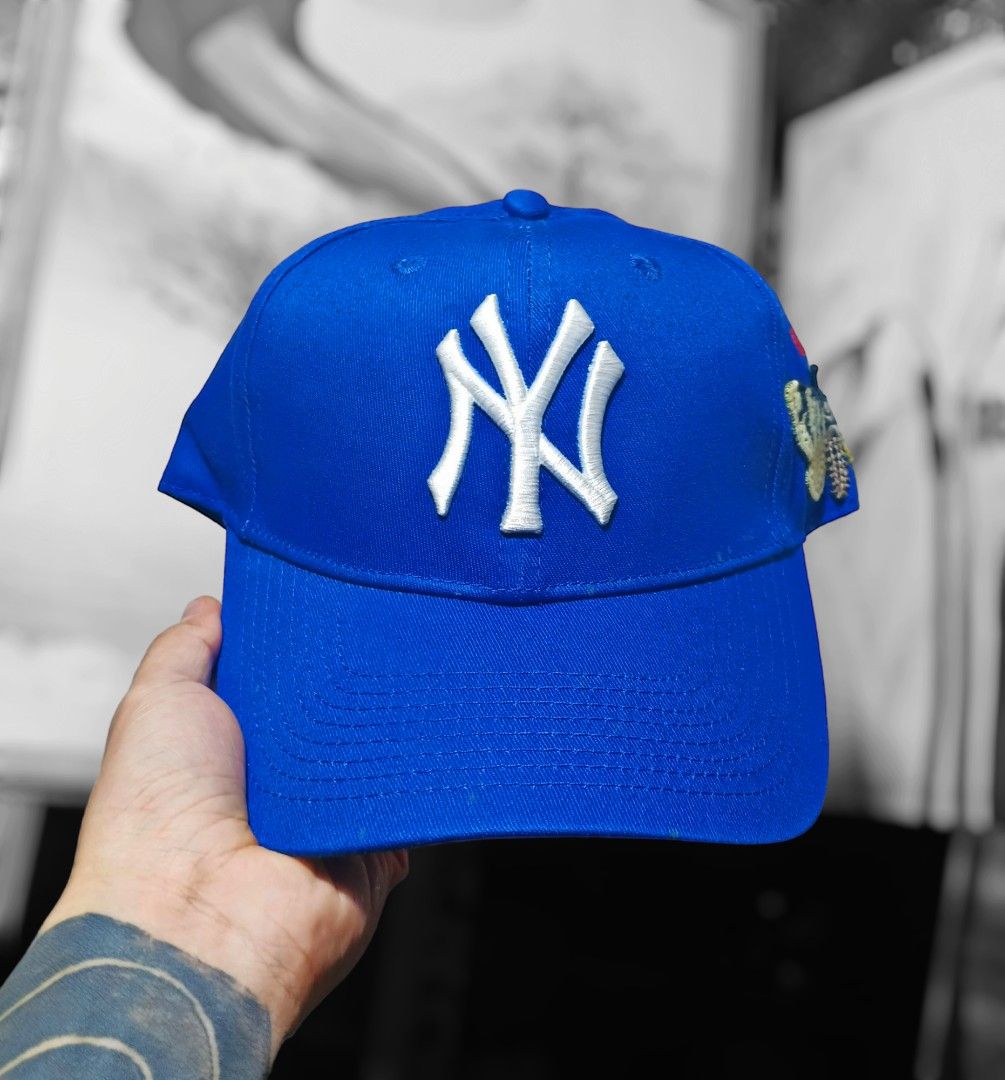 Gucci Ny Yankees Baseball Cap in Blue for Men